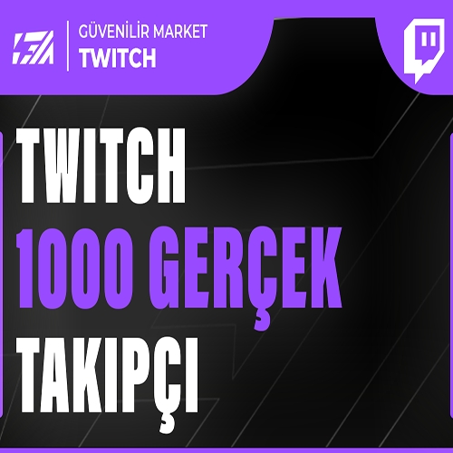  1000 Twitch Takipçi - HIZLI BÜYÜME